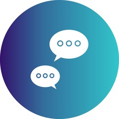 Obraz premium Message icon for your project