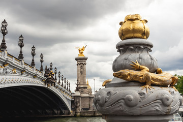 Fototapeta na wymiar Paris Bridge