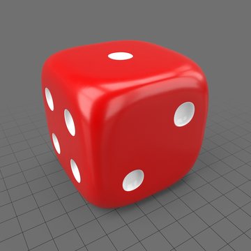 Rounded dice