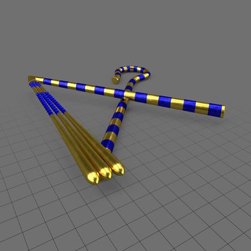 Crook and flail