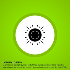 Sun icon for your project