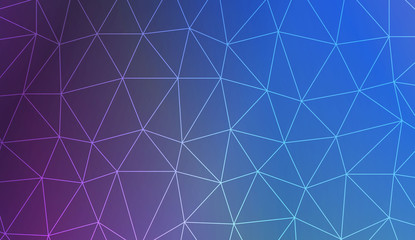 Fototapeta premium Triangular style. Background for your business project. Advert, template screen. Vector illustration. Blurred Background, Smooth Gradient Texture Color.