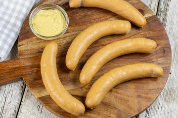 saucisses fumées