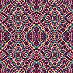 Vector african tribal ethnic seamless pattern repeat