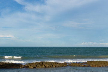 sea and blue sky Brazil