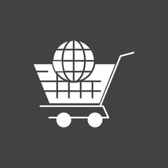 World shopping icon for your project