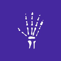 Hand x-ray icon for your project