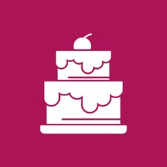 Happy Birthday Cake icon for your project
