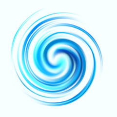 Abstract blue swirl background Blue wave background