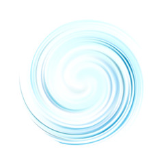 Fototapeta na wymiar Vector Blue Swirl Cream Texture Background Blue wave