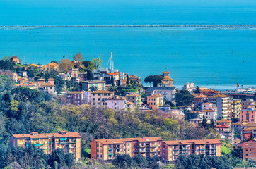 aerial view of la spezia