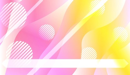 Background Texture Lines, Wave. For Cover Page, Landing Page, Banner. Vector Illustration with Color Gradient.