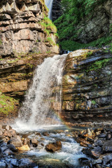 Obraz premium Diesbach waterfalls