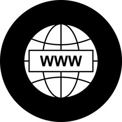 World Wide Web icon for your project