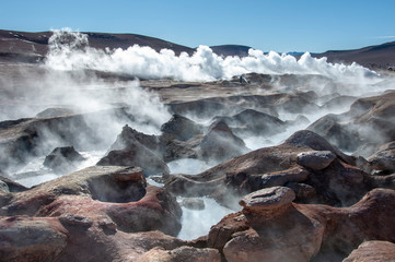 salar de uyuni in potosi to geysers sol de mariana in bolivia
