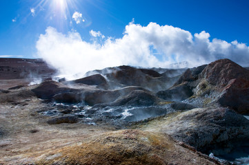 salar de uyuni in potosi to geysers sol de mariana in bolivia