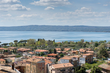 Fototapeta na wymiar Bolsena City in Viterbo province, Italy