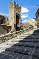 Bolsena citadel in Viterbo province, Italy