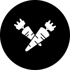 Obraz premium Carrot icon for your project