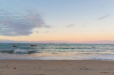 Arraial d'Ajuda, Brazil - July/01/ 2019 -  Magnificent landscape in Arraial d'Ajuda