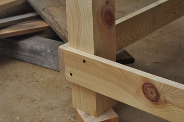 crafts made of wood with their own hands. Build wood furniture. Joinery Workshop