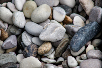 Fototapeta na wymiar Pebbles as a background image