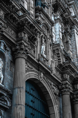 Fototapeta na wymiar la catedral de lima perú