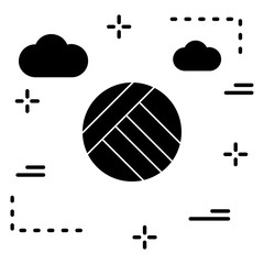  Volly ball icon for your project