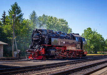 Fototapeta na wymiar Dampflokomotive 99 7240