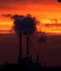 Obraz premium Dust above Vienna