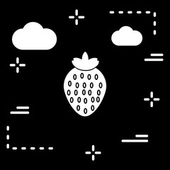 Strawberry icon for your project
