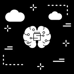 chip mind icon for your project