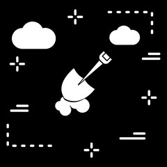Shovel icon for your project