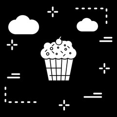 Cupcake icon for your project