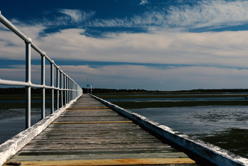 Obraz premium Pier Steg am Meer in Australien