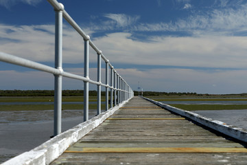 Naklejka premium Pier Steg am Meer in Australien