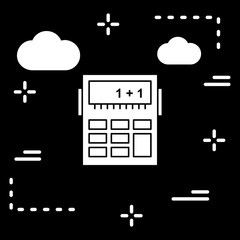 Calculator icon for your project