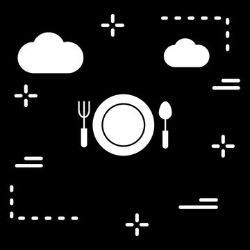 Tableware icon for your project
