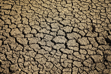 Ausgetrockneter Boden Trockenheit
