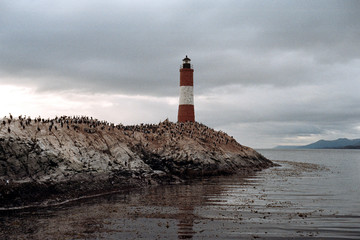 Naklejka premium Faro del sur
