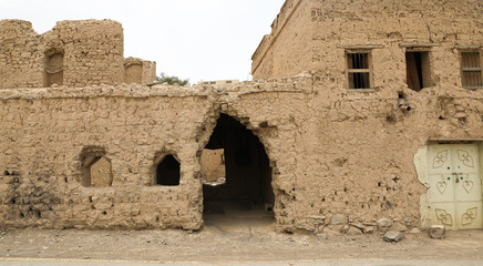 Mud Buildings in Sultanate of Oman 