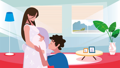 couple pregnancy and maternity design