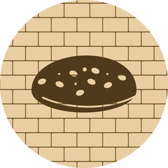 Baked Bun icon for your project