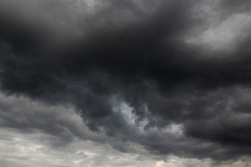 storm clouds in the sky