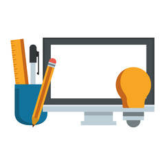 technology digital online modern cartoon