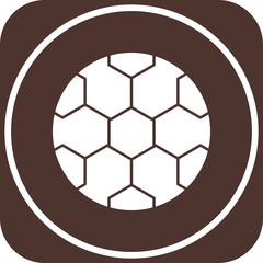 Fototapeta premium Foot Ball icon for your project