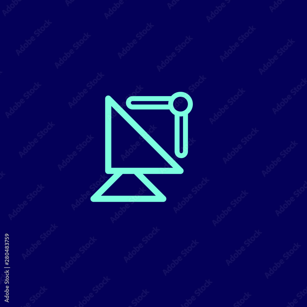 Poster user interface icon,  vector design