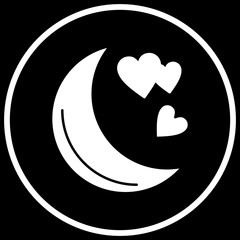 Lovely Moon icon for your project