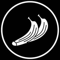 Obraz na płótnie Canvas Banana icon for your project