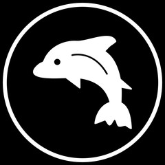 Dolphin icon for your project